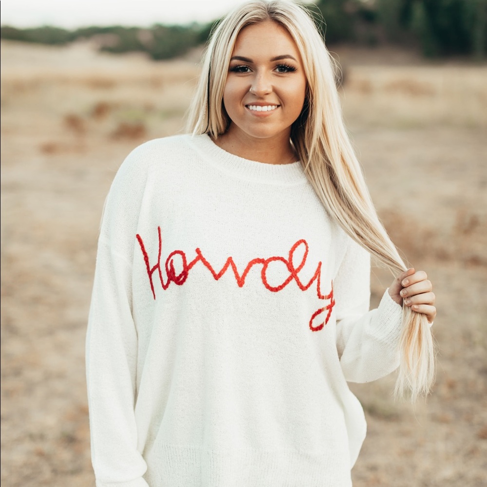 Howdy Sweater